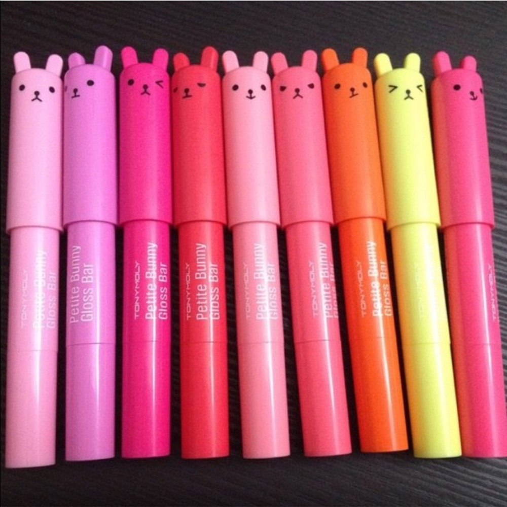 Tonymoly petite bunny gloss bar Set